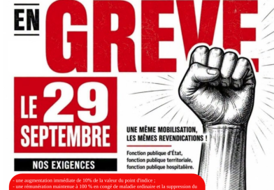 Grève du 29 septembre 2026