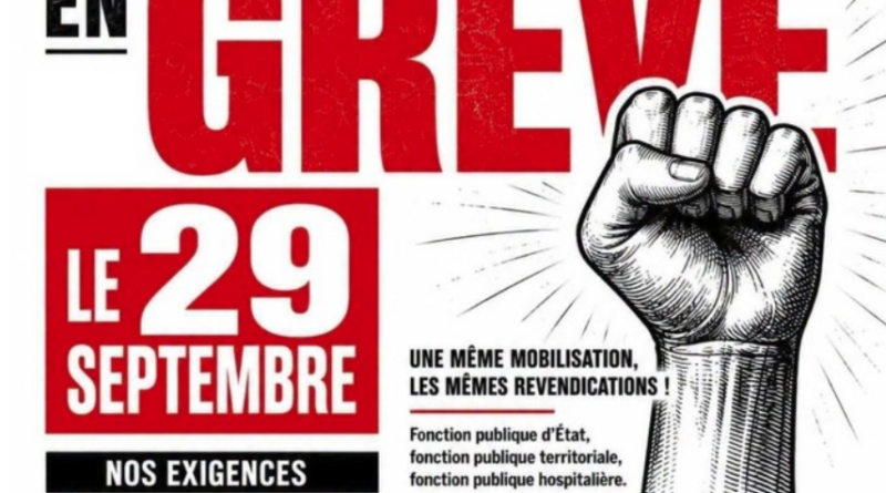 Grève du 29 septembre 2026